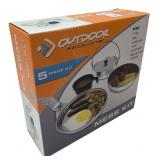 NIB Outdoor Products 5 Piece Mess Kit