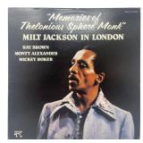 Milt Jackson - Memories of Monk - LP - VG+
