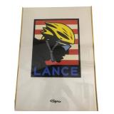 Michael Schwab Giro Lance Poster 20x28'