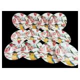 Opalhouse Melamine Bird Floral Plates Set of 12