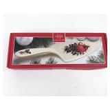 Lenox Winter Greetings Dessert Server 11'