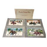 Kentley Horseless Carriage Prints Set of 4