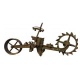Antique Cast Iron Seed Planter Implement