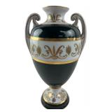 Andrea by Sadek Porcelain Urn Vase 10.5'H