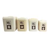 Columbus Plastic Products Rooster Canister Set
