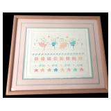 Jane Billman 'Bearly Stars' Embossed Art