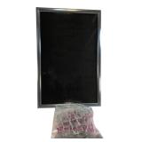 Black Felt Letter Board with Letters