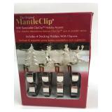 Haute Decor MantleClip Stocking Holders Set of 4