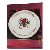Lenox Winter Greetings Dessert Platter 12'