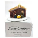 Department 56 Snow Village Outdoor Nativity Scene