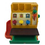 Fisher-Price 1974 Toy Cash Register