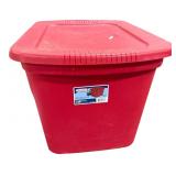 Sterilite 18-Gallon Red Storage Tote