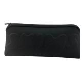 SKIMS Black Zippered Cosmetic Pouch