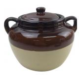 VTG Lillian Vernon Stoneware Crock with Lid