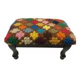 Millersburg Products Co. Crocheted Footstool