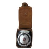 General Electric Light Meter & Leather Case