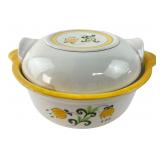 Stangl Pottery Tulip Covered Casserole Dish