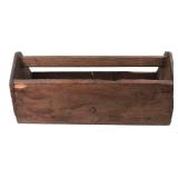 Rustic Wooden Carpenter's Tool Tote