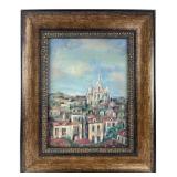 Framed Impressionist Sacrï¿½-Cï¿½ur Paris Painting