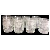 Set of 8 Bicentennial 1776-1976 Glasses