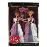 Mattel Barbie I Love Lucy & Ethel Doll Set