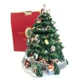 Spode Christmas Tree Cookie Jar with Box