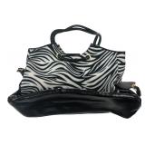 Simply G Zebra Print Tote Bag 20' L