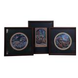 Randal Spangler Dragon Prints Set of 3