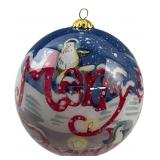 Bronner's 2010 Hand-Painted Glass Ornament