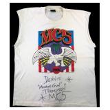 Screen Stars MC5 Signed Dennis Thompson Shirt XL