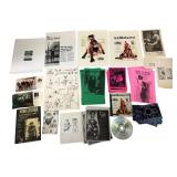 Noir Leather Advertising Flyers & Ephemera Lot