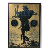 New Race Band Signed Poster on Masonite 1981