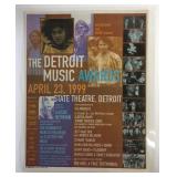 Metrotimes Laminated Detroit Music Awards Ad 1999