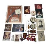 Dennis Machine Gun Thompson Memorabilia Lot