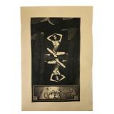 ML Arminski Night Dreams Etching 1984