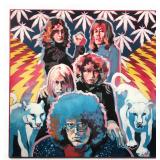 Kelly Keith Original MC5 Painting on Plywood 49x49