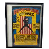 Signed Rob Tyner Tribute Poster by Gary Grimshaw