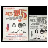 DKT/MC5 Concert Posters Belgium 2005