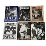 VTG Mixed Lot 1980s Punk & Metal Fanzines