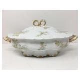 Vintage Haviland Bretagne Porcelain Crock R-2