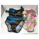NEW Great Lengths Swimsuit Leopard Chains 14