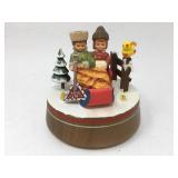 Vintage Anri Italian Made Wood Music Box
