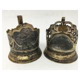 Antique Russian Podstakannik Lot