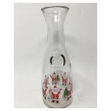 Vintage Santa Claus Christmas Carafe
