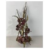 Vintag Metal Abstract Flower Art