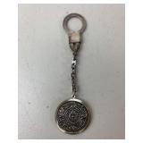 Vintage Mexican Metal Key Chain