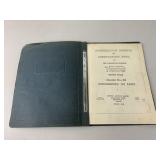 Vintage Norton Motor Cycle Manuel Model No.88