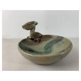 Handmade Ceramic Pelican Bowl