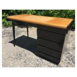 Mid-Century Modern Founders Mahogany Desk