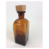Brown apothecary jar